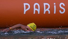 (PARIS2024)FRANCE-PARIS-OLY-MARATHON SWIMMING