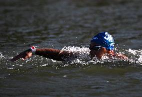 (PARIS2024)FRANCE-PARIS-OLY-MARATHON SWIMMING