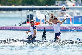 (PARIS2024) FRANCE-VAIRES-SUR-MARNE-OLY-CANOE SPRINT