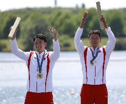 (PARIS2024) FRANCE-VAIRES-SUR-MARNE-OLY-CANOE SPRINT