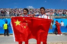 (PARIS2024) FRANCE-VAIRES-SUR-MARNE-OLY-CANOE SPRINT