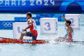 (PARIS2024) FRANCE-VAIRES-SUR-MARNE-OLY-CANOE SPRINT