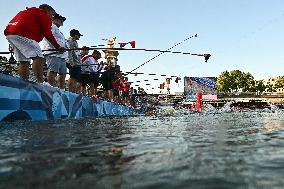 (PARIS2024)FRANCE-PARIS-OLY-MARATHON SWIMMING