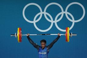 (PARIS2024)FRANCE-PARIS-OLY-WEIGHTLIFTING