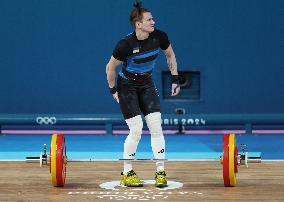 (PARIS2024)FRANCE-PARIS-OLY-WEIGHTLIFTING