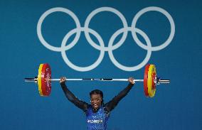 (PARIS2024)FRANCE-PARIS-OLY-WEIGHTLIFTING