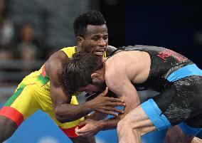 (PARIS2024) FRANCE-PARIS-OLY-WRESTLING