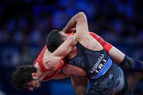 Slavik GALSTYAN Armenia Against Saeid ESMAEILI LEIVESI Iran - WRESTLING - MEN'S GRECO-ROMAN 67KG SEMIFINAL MATCH 145