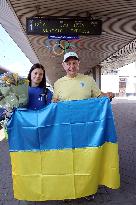 Ukrainian diver Sofiia Lyskun returns from Paris 2024 Olympics