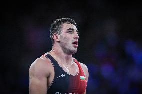 Semen Sergeevich NOVIKOV Of Bulgaria Against David LOSONCZI Of Hungary - WRESTLING - MEN'S GRECO-ROMAN 87KG SEMIFINAL MATCH 147