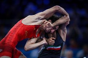 Slavik GALSTYAN Armenia Against Saeid ESMAEILI LEIVESI Iran - WRESTLING - MEN'S GRECO-ROMAN 67KG SEMIFINAL MATCH 145