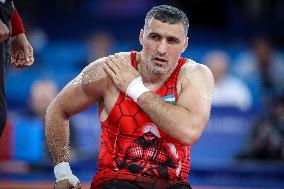 Rustam ASSAKALOV Of Uzbekistan Against Gabriel Alejandro ROSILLO KINDELAN Of Cuba - WRESTLING Men's Greco-Roman 97kg Bronze Meda