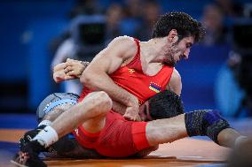 Slavik GALSTYAN Armenia Against Saeid ESMAEILI LEIVESI Iran - WRESTLING - MEN'S GRECO-ROMAN 67KG SEMIFINAL MATCH 145