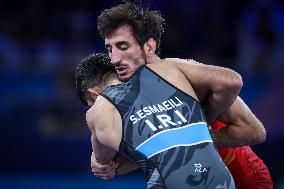 Slavik GALSTYAN Armenia Against Saeid ESMAEILI LEIVESI Iran - WRESTLING - MEN'S GRECO-ROMAN 67KG SEMIFINAL MATCH 145