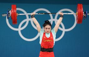 (PARIS2024)FRANCE-PARIS-OLY-WEIGHTLIFTING