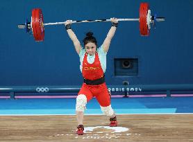 (PARIS2024)FRANCE-PARIS-OLY-WEIGHTLIFTING