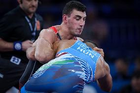 Semen Sergeevich NOVIKOV Of Bulgaria Against David LOSONCZI Of Hungary - WRESTLING - MEN'S GRECO-ROMAN 87KG SEMIFINAL MATCH 147