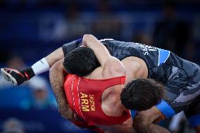 Slavik GALSTYAN Armenia Against Saeid ESMAEILI LEIVESI Iran - WRESTLING - MEN'S GRECO-ROMAN 67KG SEMIFINAL MATCH 145