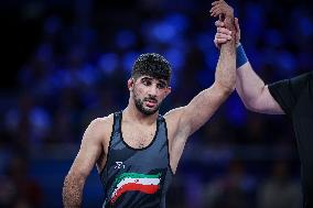 Slavik GALSTYAN Armenia Against Saeid ESMAEILI LEIVESI Iran - WRESTLING - MEN'S GRECO-ROMAN 67KG SEMIFINAL MATCH 145