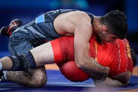 Slavik GALSTYAN Armenia Against Saeid ESMAEILI LEIVESI Iran - WRESTLING - MEN'S GRECO-ROMAN 67KG SEMIFINAL MATCH 145