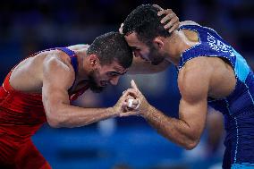 JAFAROV Hasrat Azerbaijan Against NASIBOV Parviz Ukraine At WRESTLING - MEN'S GRECO-ROMAN 67KG SEMIFINAL MATCH 144