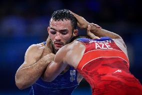 JAFAROV Hasrat Azerbaijan Against NASIBOV Parviz Ukraine At WRESTLING - MEN'S GRECO-ROMAN 67KG SEMIFINAL MATCH 144