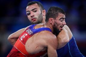 JAFAROV Hasrat Azerbaijan Against NASIBOV Parviz Ukraine At WRESTLING - MEN'S GRECO-ROMAN 67KG SEMIFINAL MATCH 144