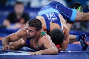 JAFAROV Hasrat Azerbaijan Against NASIBOV Parviz Ukraine At WRESTLING - MEN'S GRECO-ROMAN 67KG SEMIFINAL MATCH 144