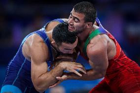 JAFAROV Hasrat Azerbaijan Against NASIBOV Parviz Ukraine At WRESTLING - MEN'S GRECO-ROMAN 67KG SEMIFINAL MATCH 144