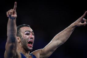 JAFAROV Hasrat Azerbaijan Against NASIBOV Parviz Ukraine At WRESTLING - MEN'S GRECO-ROMAN 67KG SEMIFINAL MATCH 144