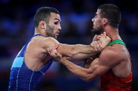 JAFAROV Hasrat Azerbaijan Against NASIBOV Parviz Ukraine At WRESTLING - MEN'S GRECO-ROMAN 67KG SEMIFINAL MATCH 144