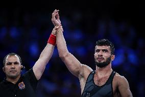 Alireza MOHMADIPIANI Of Iran Against Zhan BELENIUK Of Ukraine At WRESTLING - MEN'S GRECO-ROMAN 87KG SEMIFINAL MATCH 146