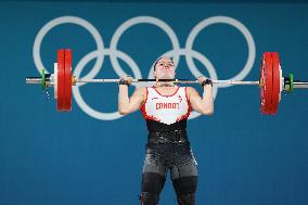 (PARIS2024)FRANCE-PARIS-OLY-WEIGHTLIFTING