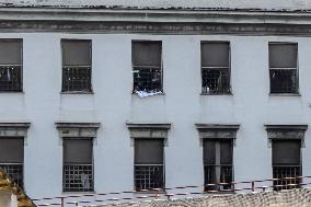 Prisons, Peaceful Protest In Poggioreale.