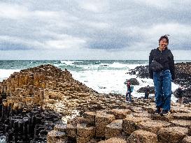 Giant's Causeway, UNESCO World Heritage In Northern Ireland.