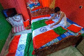 Preparation Of Indian Independence Day In Kolkata.