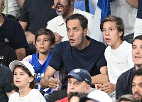 Paris 2024 - Grand Corps Malade At Men's Basketball France v Germany