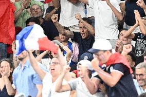 Paris 2024 - Grand Corps Malade At Men's Basketball France v Germany