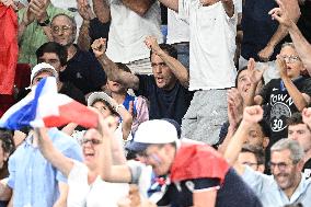 Paris 2024 - Grand Corps Malade At Men's Basketball France v Germany