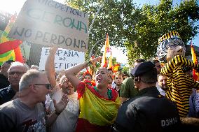 The Former President Of The Generalitat Of Catalonia, Carles Puigdemont, Returns To Catalonia From Exile