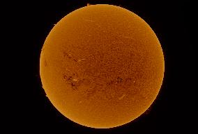 The Sun In H-Alpha