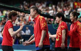 (PARIS2024) FRANCE-PARIS-OLY-TABLE TENNIS