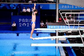 Paris 2024 - Diving 3m Springboard Final - Jules Bouyer