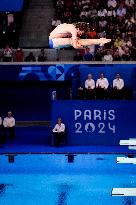 Paris 2024 - Diving 3m Springboard Final - Jules Bouyer