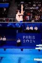 Paris 2024 - Diving 3m Springboard Final - Jules Bouyer