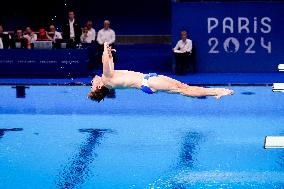 Paris 2024 - Diving 3m Springboard Final - Jules Bouyer