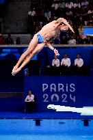 Paris 2024 - Diving 3m Springboard Final - Jules Bouyer