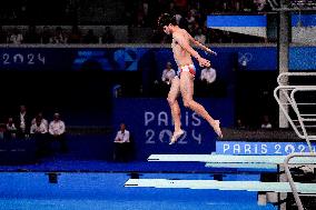 Paris 2024 - Diving 3m Springboard Final - Jules Bouyer