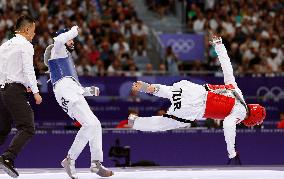 (PARIS2024) FRANCE-PARIS-OLY-TAEKWONDO