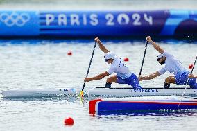 (PARIS2024) FRANCE-VAIRES-SUR-MARNE-OLY-CANOE SPRINT